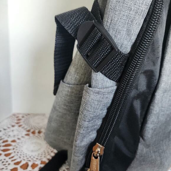 NEW Eastport Pro Defender Gray Laptop Backpack Padded Straps 18.5 ×12.5×7.5 - Picture 6 of 9